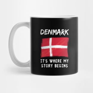 Denmark Its Where My Story Begins Mug